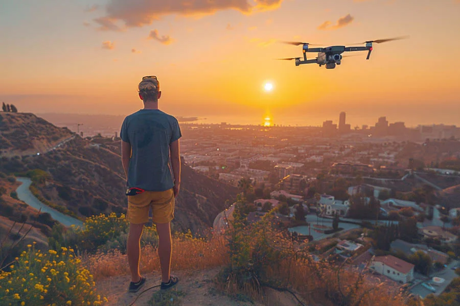 aerial photography with drones